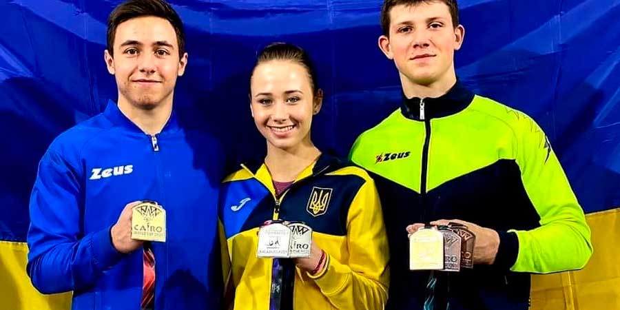 Черкаські гімнасти Назар Чепурний та Ілля Ковтун