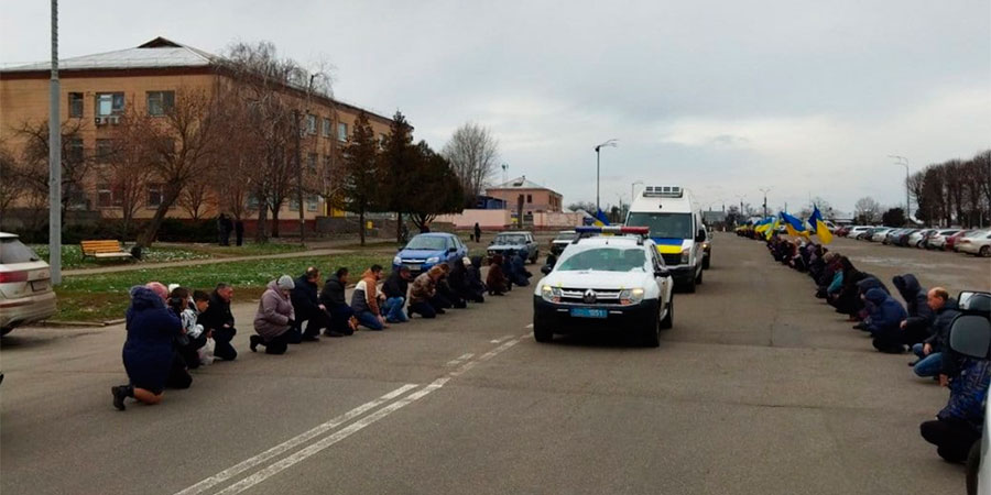 Поховання Сергія Ковтуна в Ірклієві