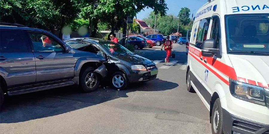 ДТП на перехресті Гоголя та Франка