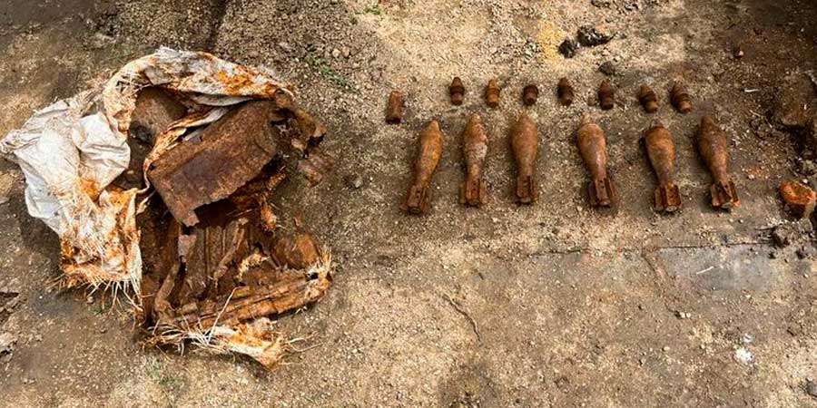 Знайдені боєприпаси в Умані