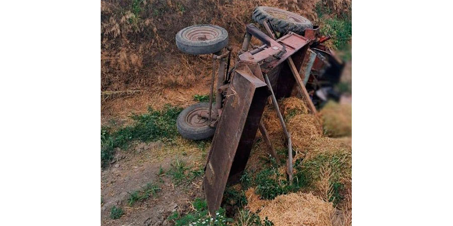 Трактор Т-16 М після ДТП