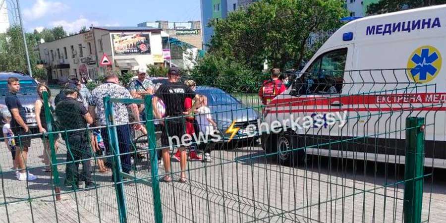 У Черкасах збили хлопчика