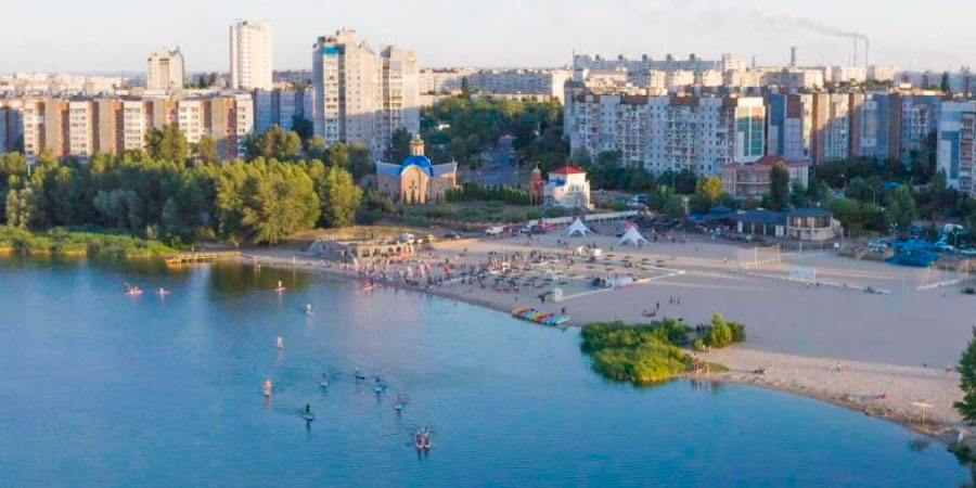 Пляж Живчик у Черкасах