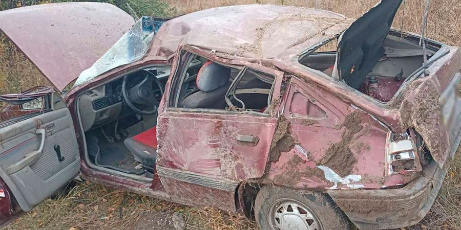 Автомобіль Opel Kadett після ДТП