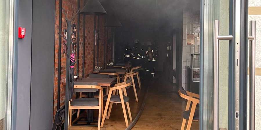 Пожежа у черкаському ресторані