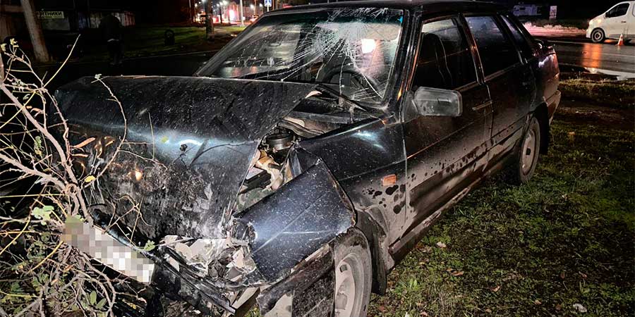 ВАЗ 2115 після ДТП