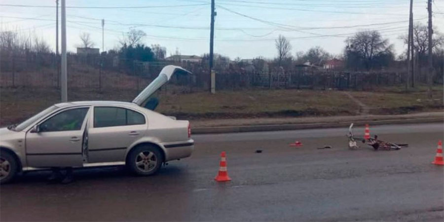 ДТП за участі легковика та велосипедиста у Смілі