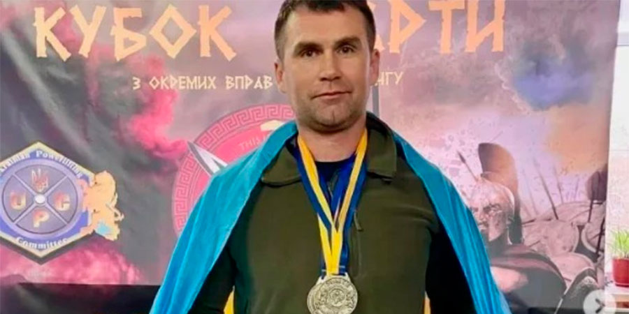 Спортсмен Олександр Байда