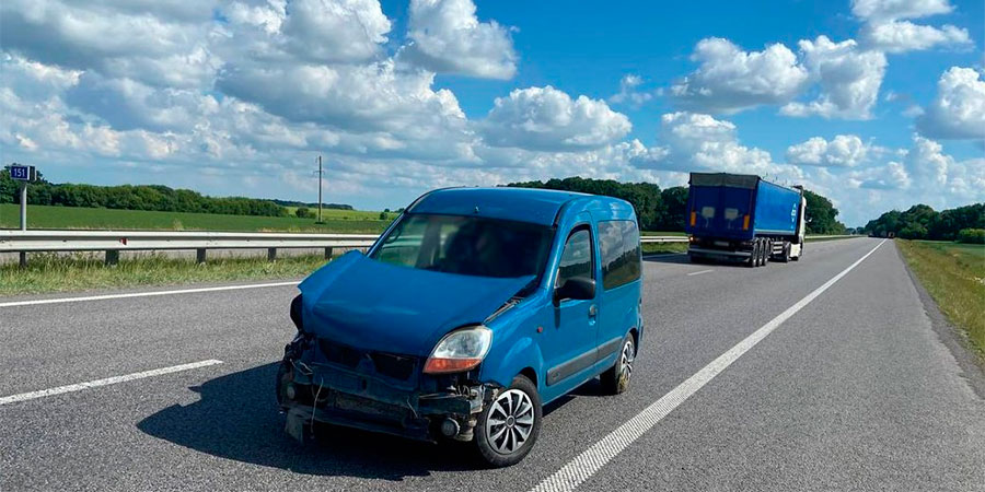 Renault Kangoo після ДТП