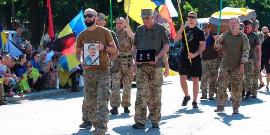 Прощання із Миколою Березівським в Умані