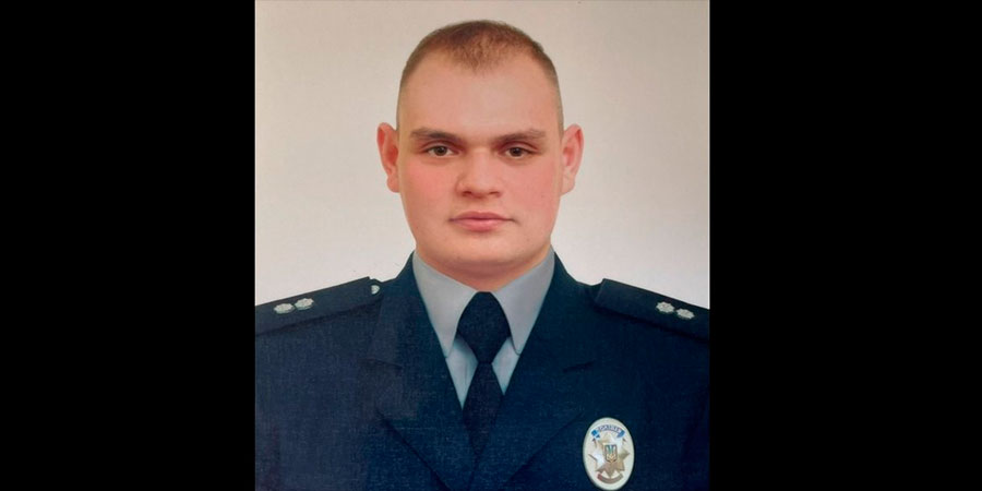 Загинув поліцейський Віталій Гайдаренко