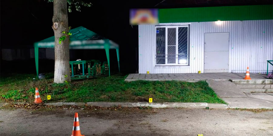 Місце злочину у селі Кримки