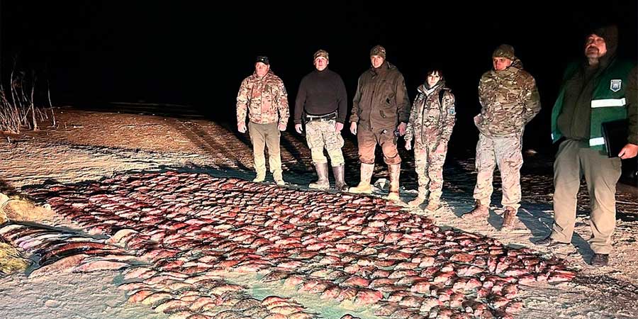 Незаконно виловлена риба