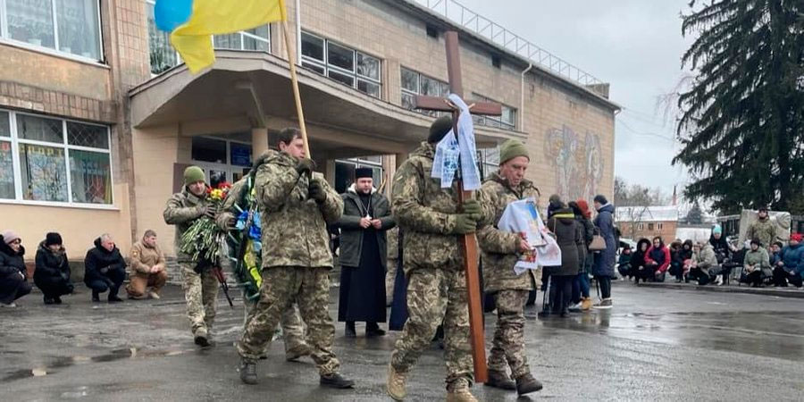 Прощання із Володимиром Яблонським у Тальному