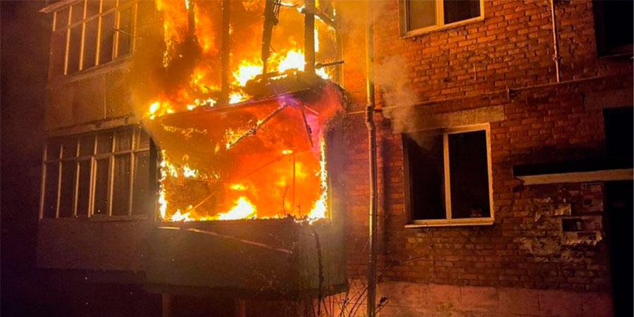 Пожежа в Умані