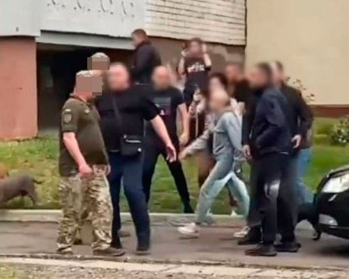 Інцидент між чоловіками та працівниками ТЦК та СП у Черкасах