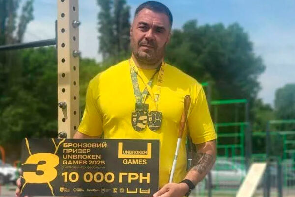 Ветеран Євгеній Дорошко здобув бронзу на змаганнях Unbroken Games
