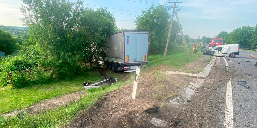 Аварія поблизу села Легедзине