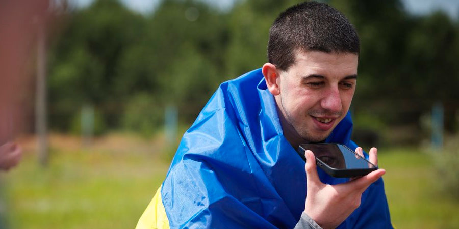 Звільнений із полону Іван Рихліцький із Цибулева