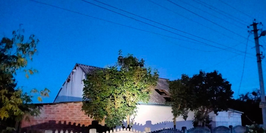 Пошкоджена покрівля