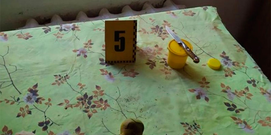 Місце злочину у селищі Калинопіль