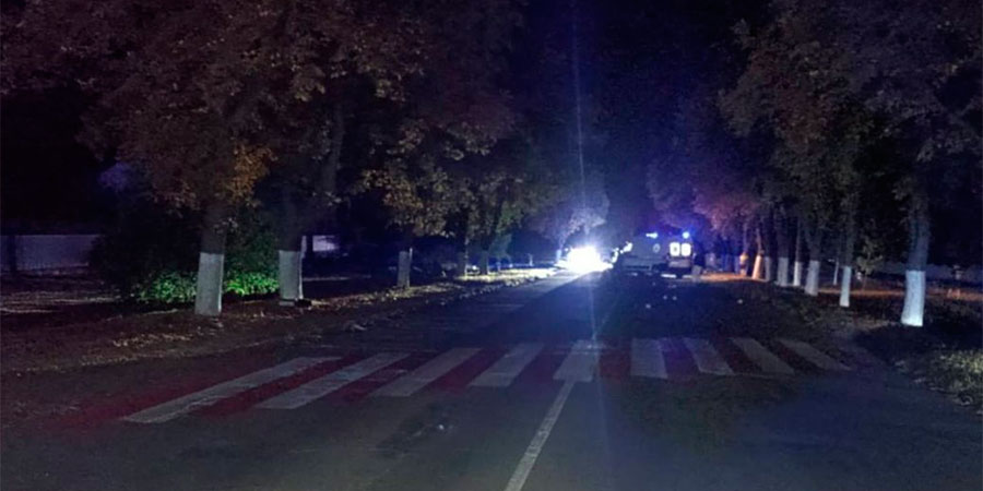 Місце смертельної аварії у Звенигородці