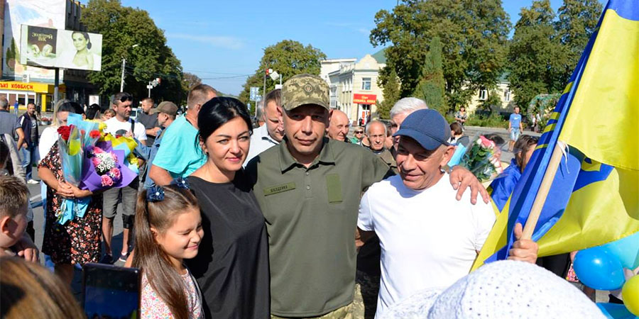 Звільнений із полону Олександр Шалденко