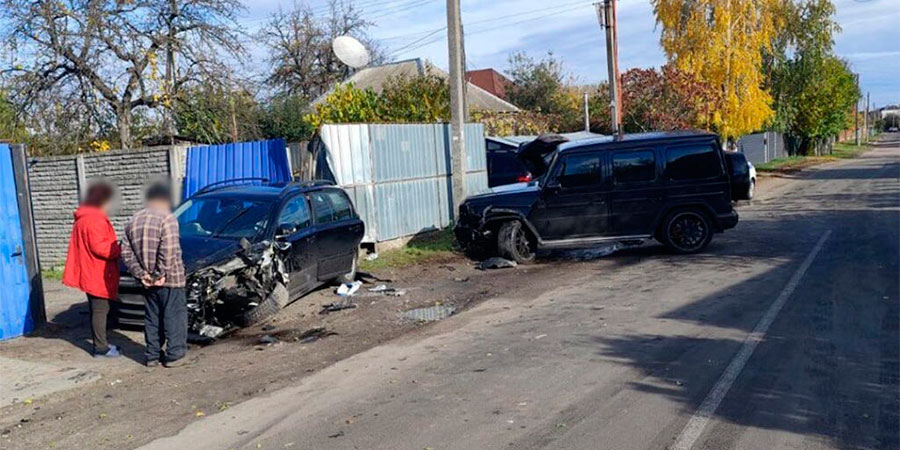 ДТП у Черкасах на вулиці Романа Шухевича