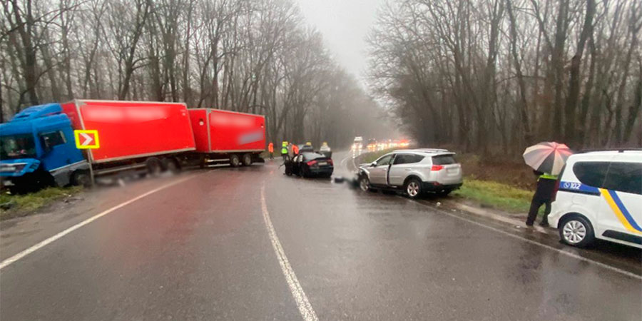 Смертельне ДТП на трасі Стрий-Ізварине