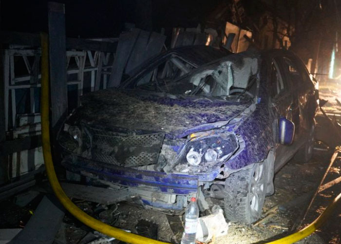 Пошкоджений автомобіль