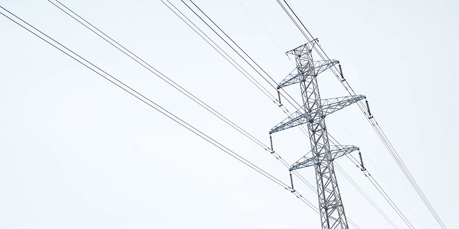 Електроопора зимою