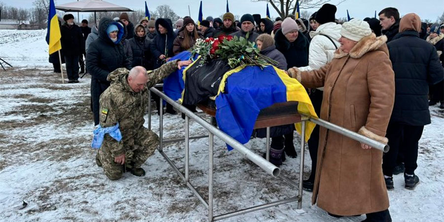 Поховання Івана Науменка