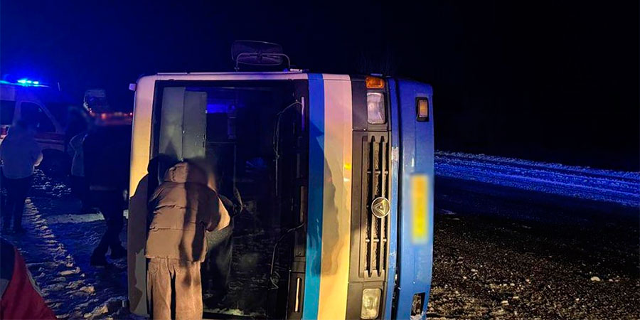 ДТП із автобусом Еталон