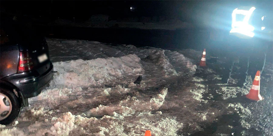 Місце ДТП у Смілі