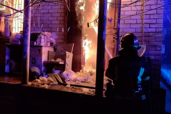 У селі Костянтинівка сталася пожежа у приватному будинку