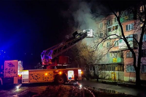 У Черкасах у будинку на вулиці Сергія Амброса сталася пожежа