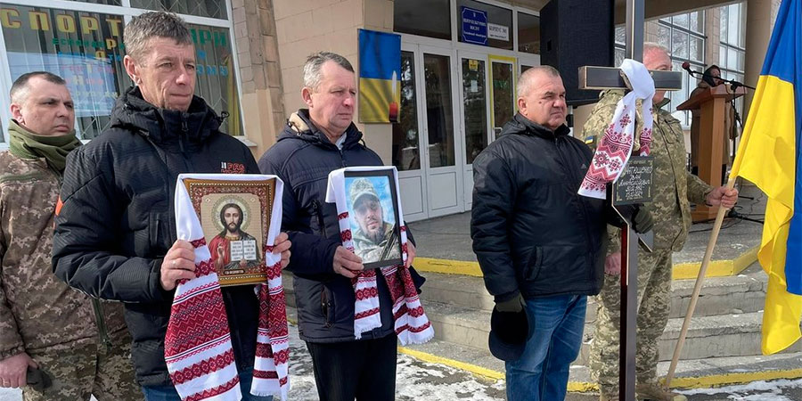 Прощання із захисником Іваном Матющенком