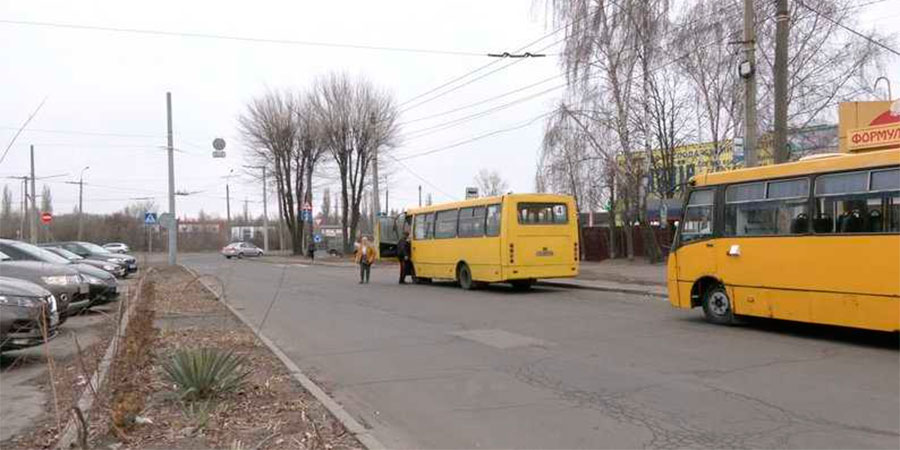Маршрутки у Черкасах
