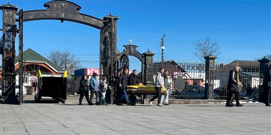 Прощання із захисником Ярославом Якименком