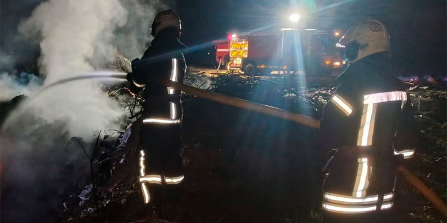 Пожежа на промисловому об'єкті
