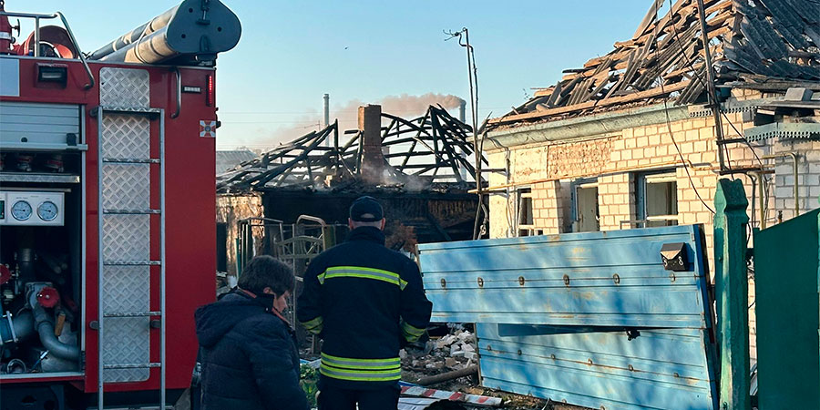 Зруйновані будинки