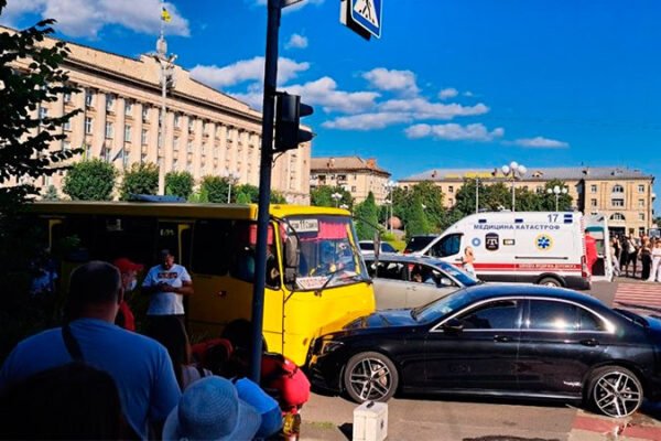 26 червня у центрі Черкасах сталося ДТП
