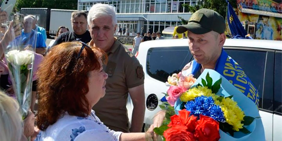 Із полону повернувся захисник Олексій Яроцький