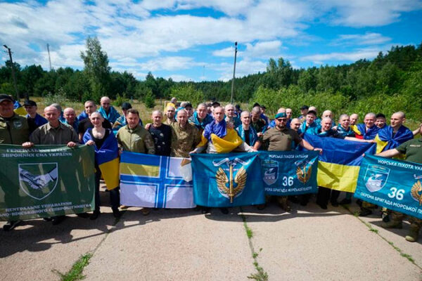 Із полону повернулися 6 військовослужбовців із Черкаської області