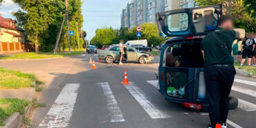 ДТП у Черкасах між Volkswagen Passat та Dacia Logan