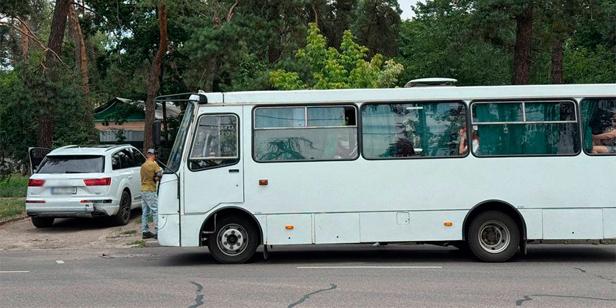 ДТП у Черкасах на вулиці Лісова Просіка