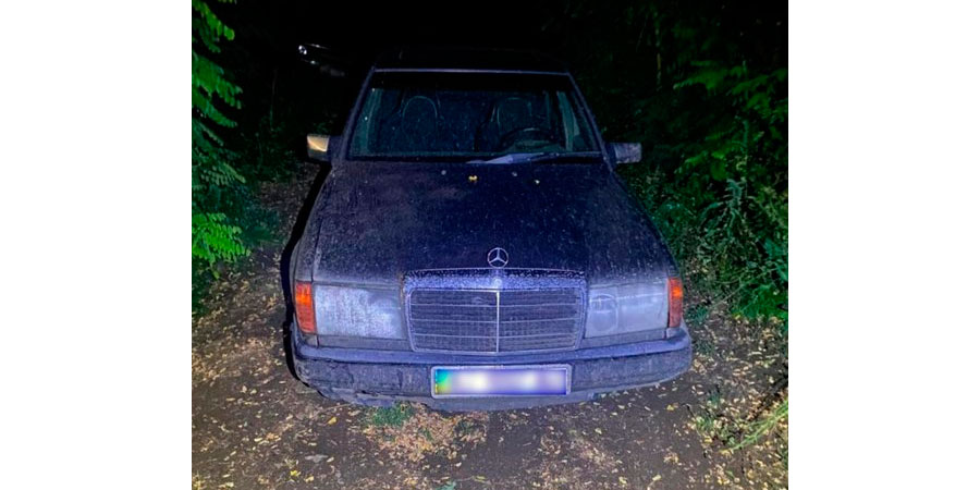 Mercedes-Benz W124 після ДТП у Макіївці