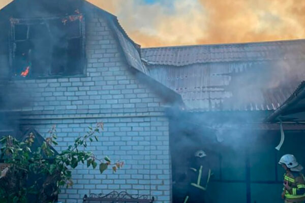 1 липня у селі Христинівка сталася пожежа