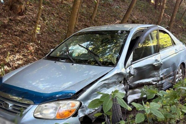 9 серпня у селі Будище в аварію втрапили 2 авто та мотоцикл