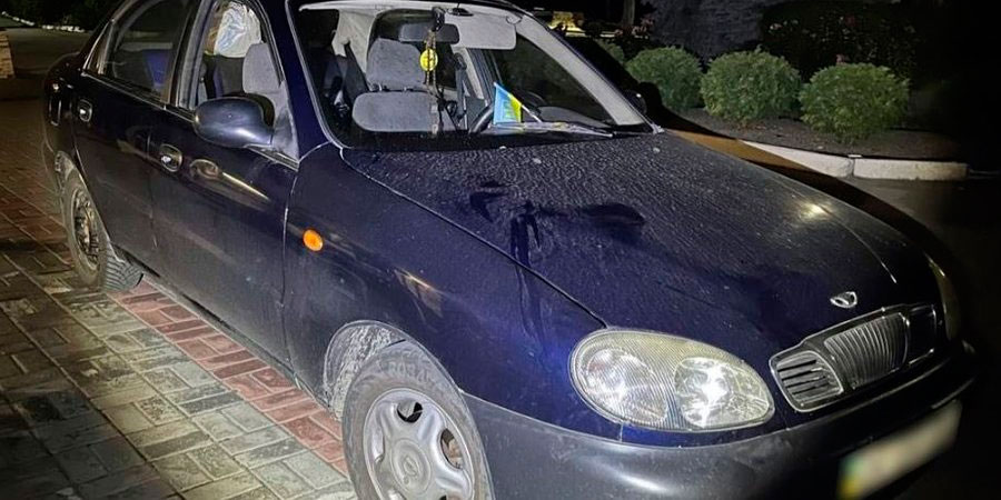 Daewoo Lanos після наїзду на 74-річну жінку